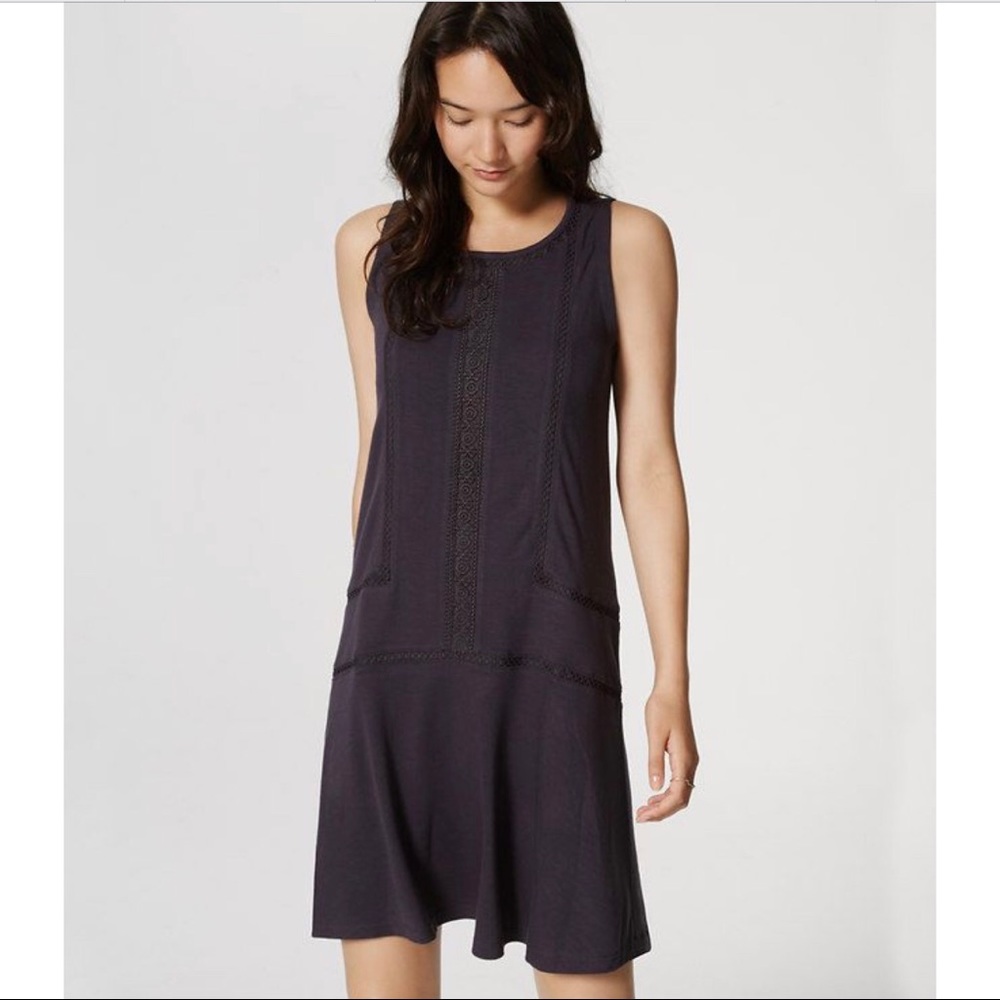 Loft | Lace drop waist dress